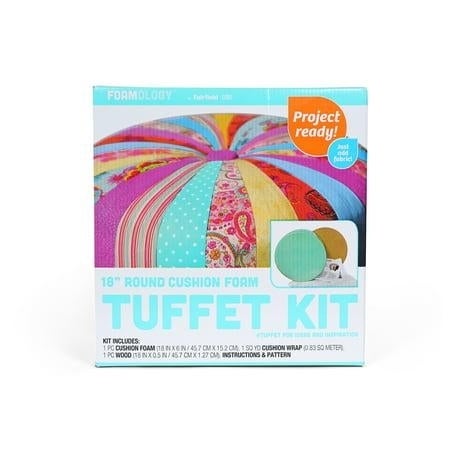 Cushion Foam Tuffet Kit by Fairfield™, 18 x 18 x 6 thick (Square) -  Fairfield World Shop